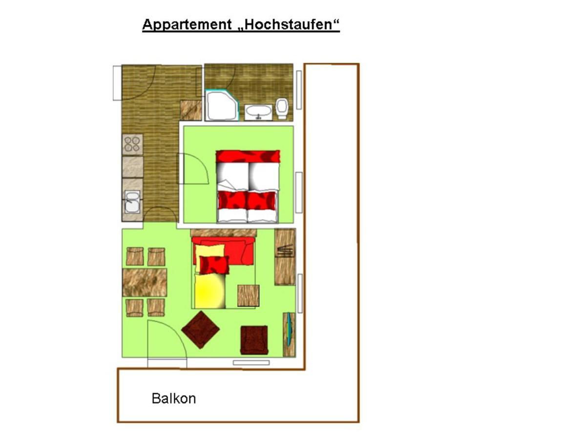 Ahorn-Appartements - Chiemgau Karte อินเซลล์ ภายนอก รูปภาพ